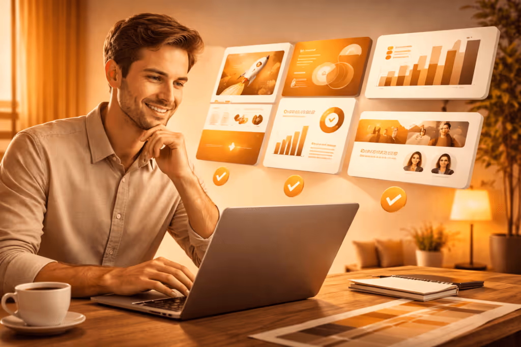 How to choose the right pitch deck template for your brand
