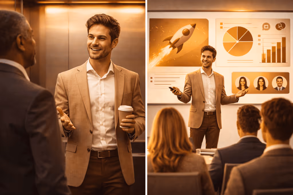 Elevator pitch vs. full pitch how your delivery should change