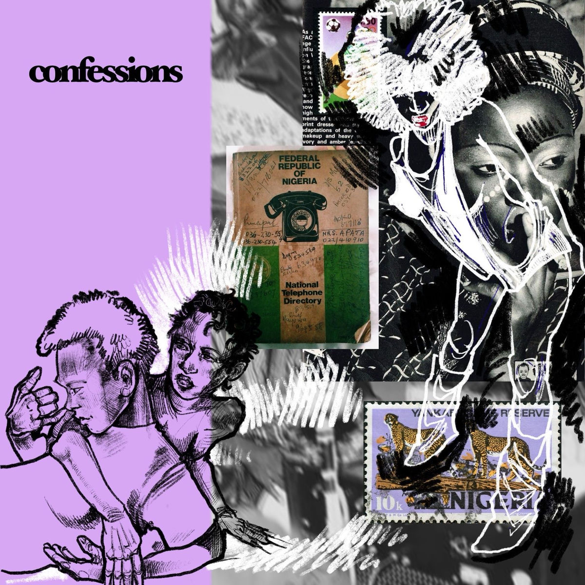 Kel-P — Confessions, premier titre en co-édition avec French Theory Records
