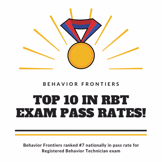 Behavior Frontiers Ranked in Top 10 in RBT Exam Pass Rate! — Behavior Frontiers