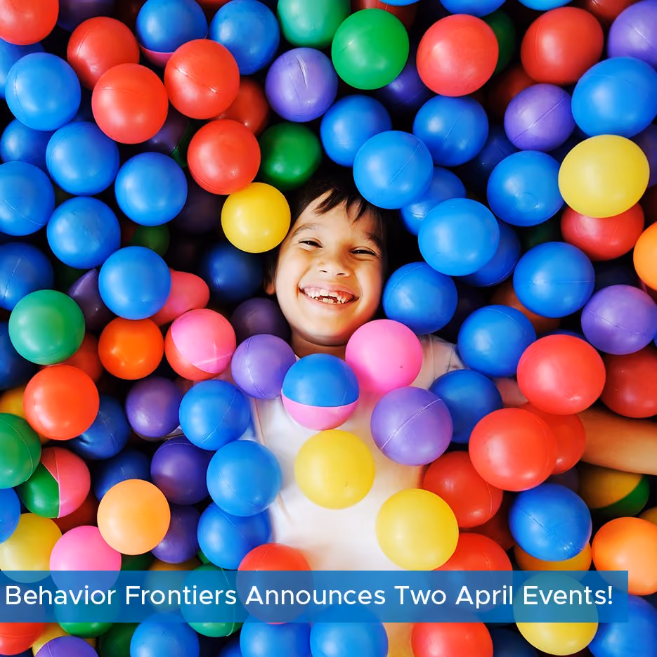 If You're In Sacramento or Los Angeles, CA, We Have an Event For You! — Behavior Frontiers