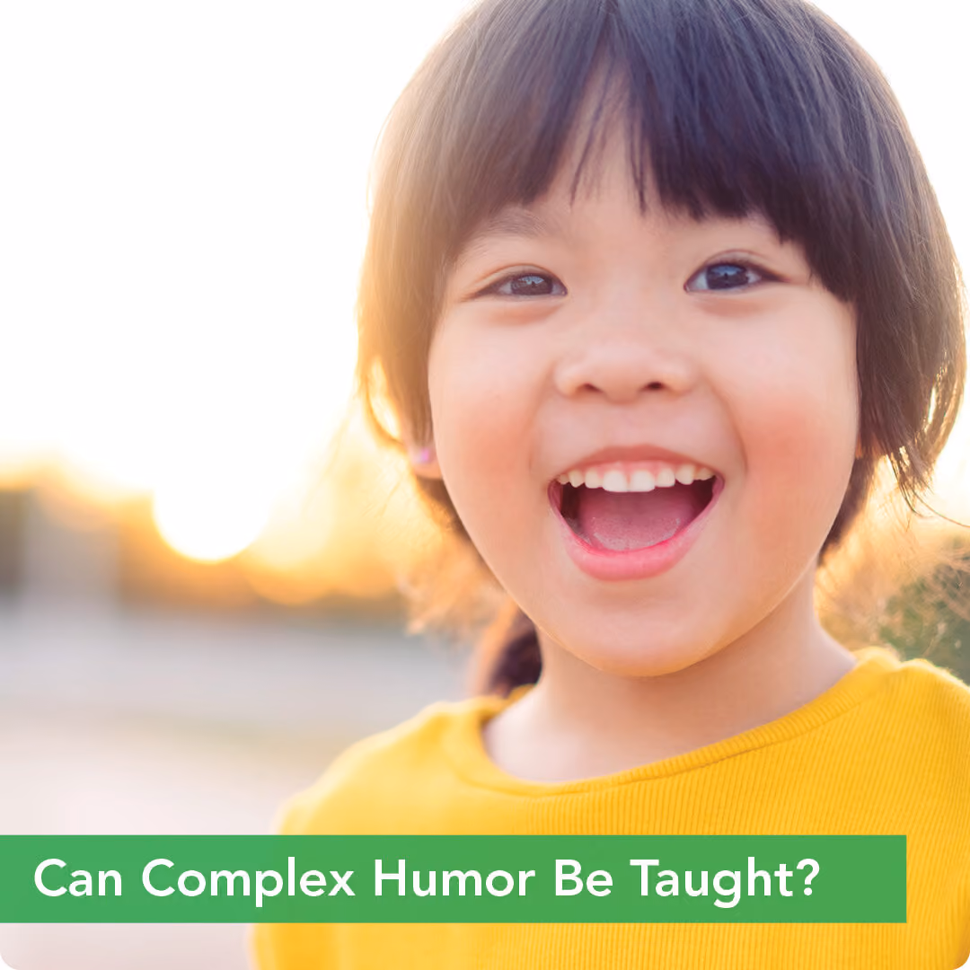 Can Complex Humor Be Taught? — Behavior Frontiers