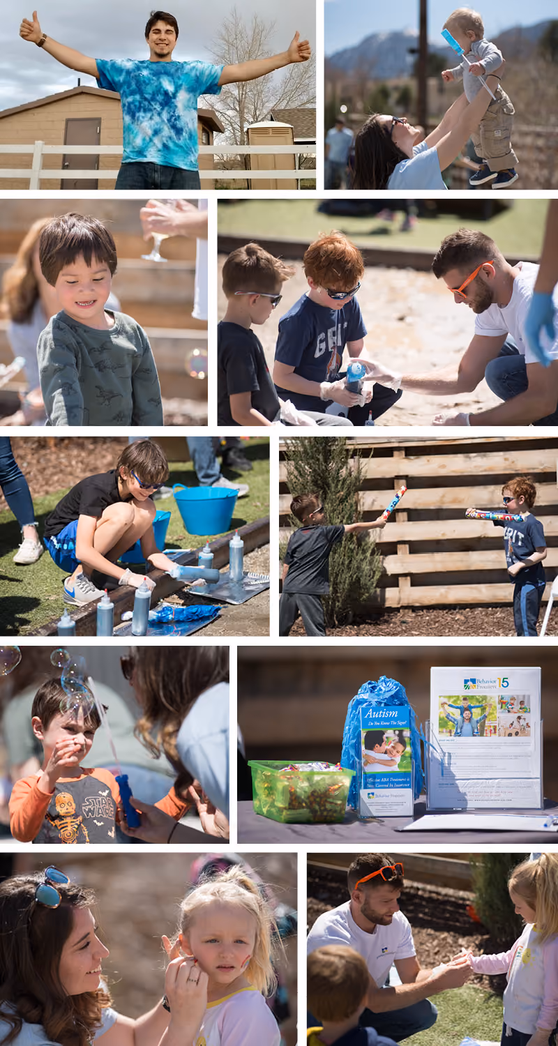 Boulder Lights it Up Blue Tie-Dye for Autism Awareness Month — Behavior Frontiers