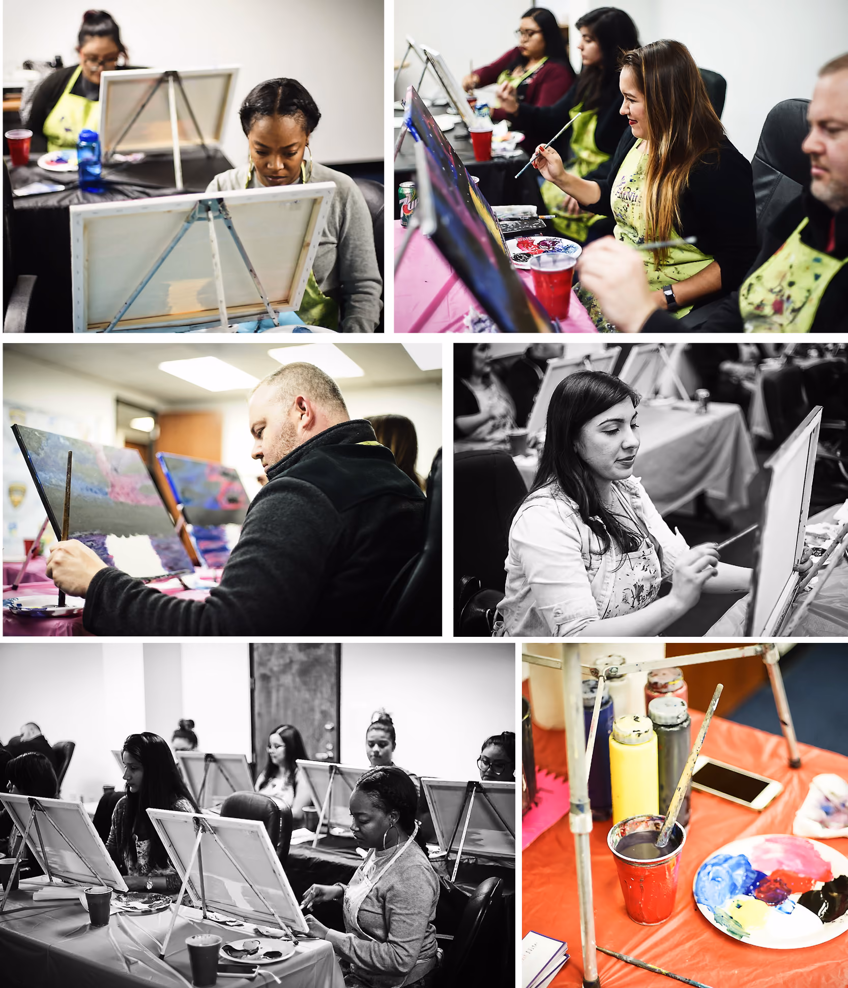 Paint Night at Behavior Frontiers Headquarters — Behavior Frontiers