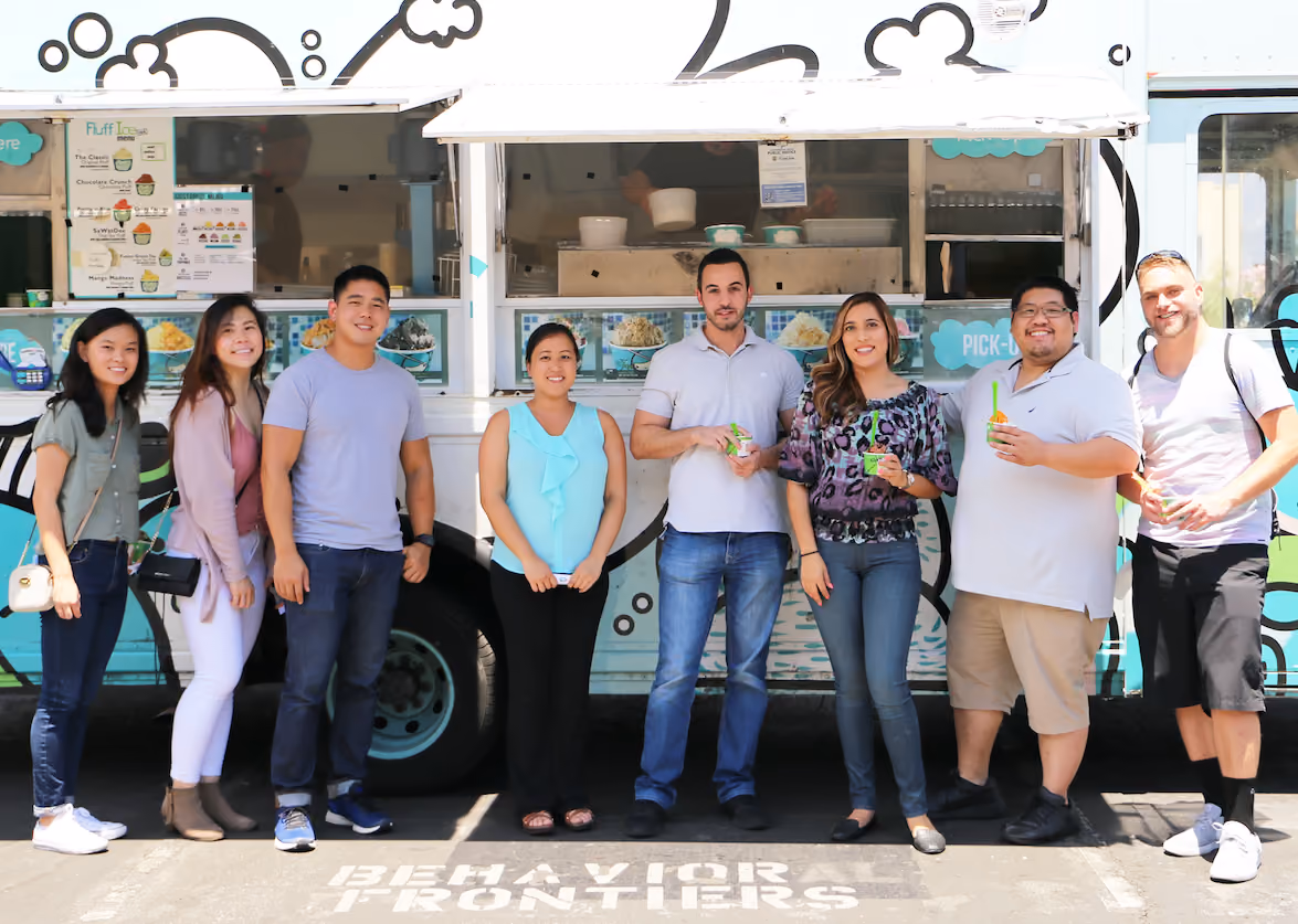 Fluff Ice Truck at the SGV Office — Behavior Frontiers