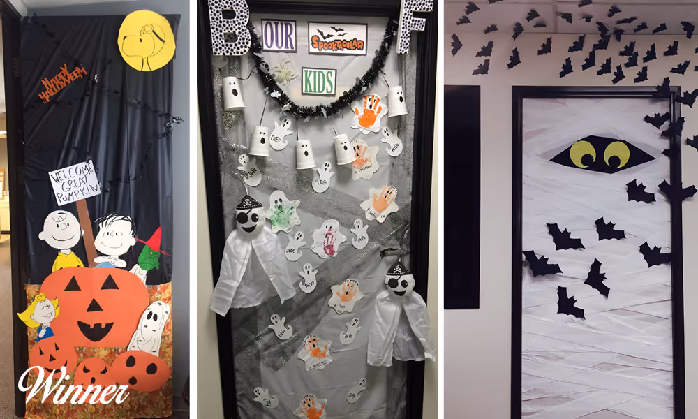Halloween Contests - Door Decorating & Pumpkin Carving — Behavior Frontiers