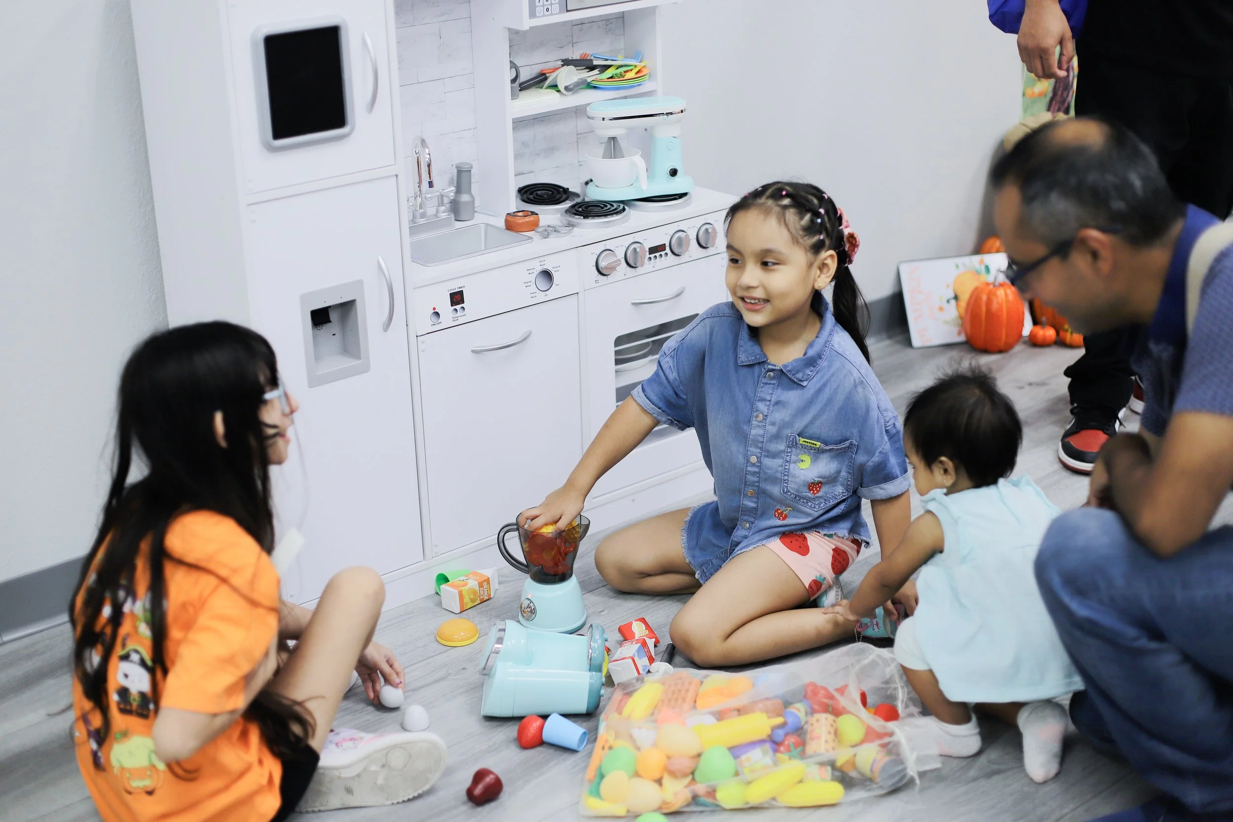 Play-based learning space designed for children with autism at Behavior Frontiers center