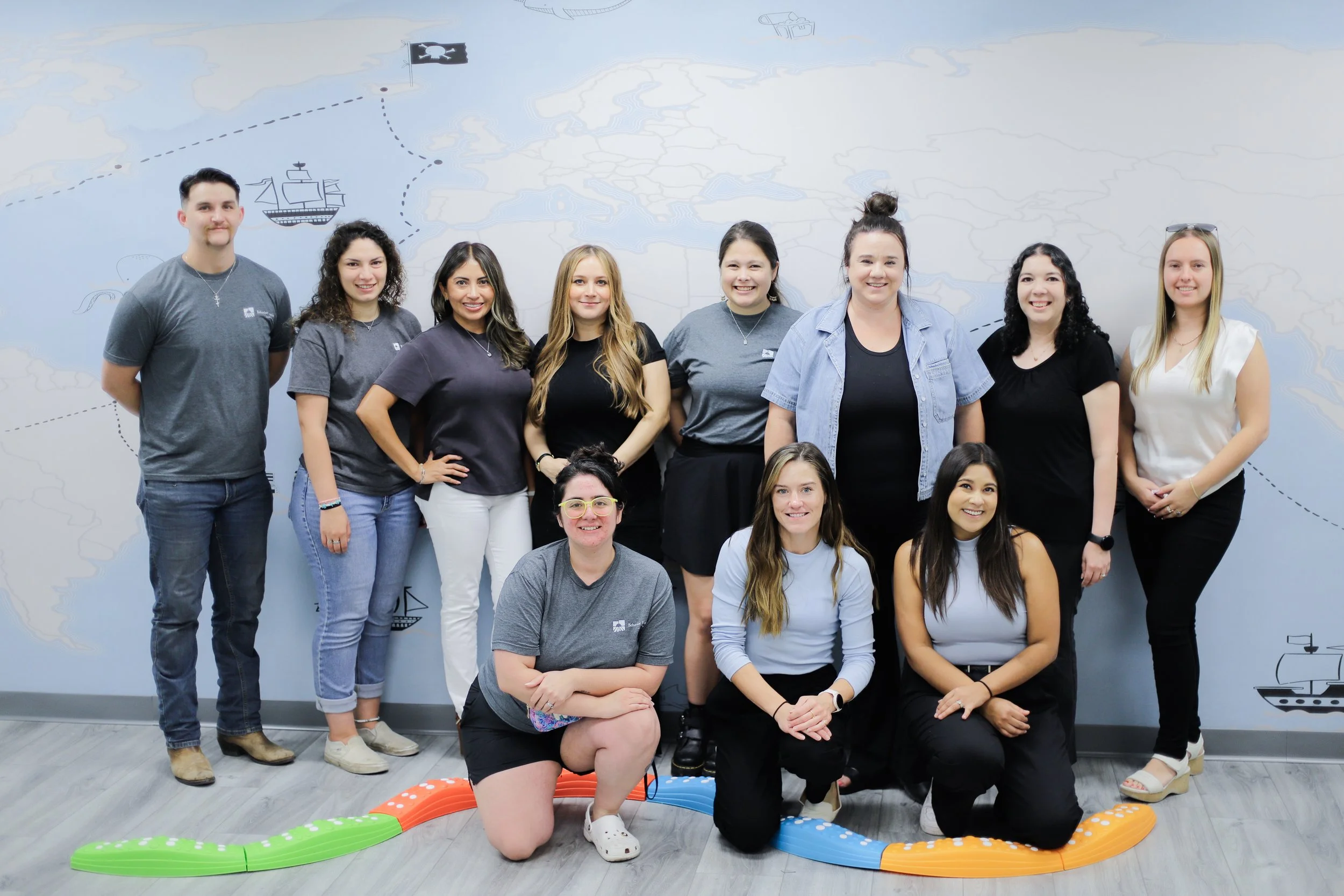 Clinical team at Behavior Frontiers San Antonio autism treatment center