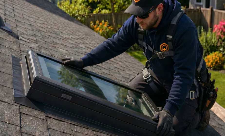Skylight installation
