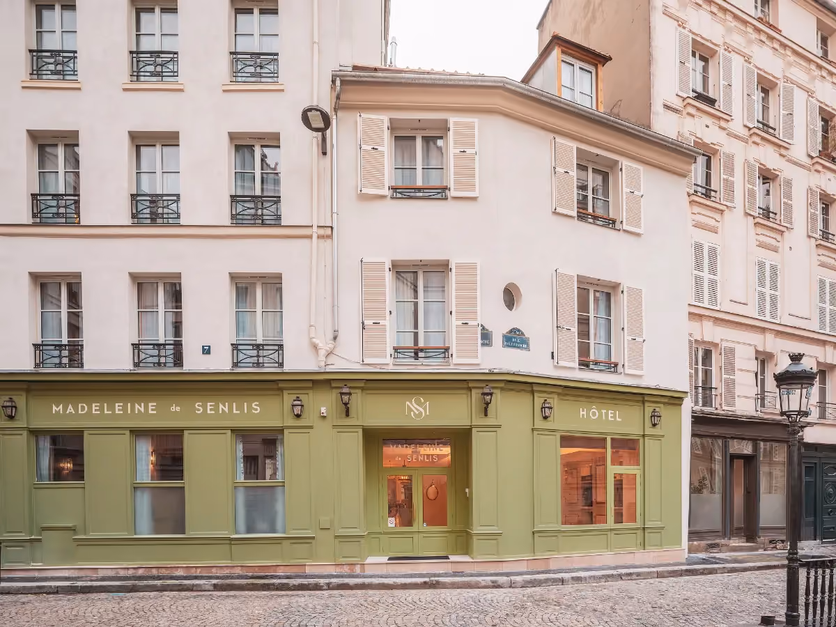façade madeleine de senlis hotel