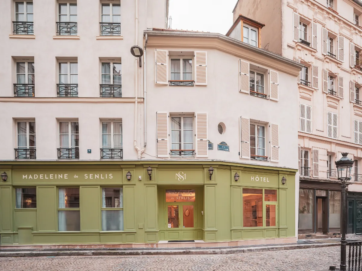 façade madeleine de senlis hotel