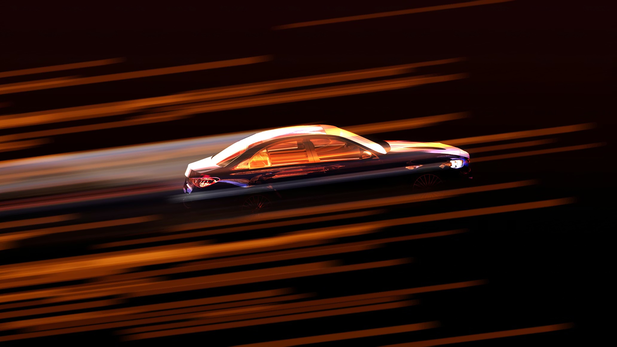 car zooming