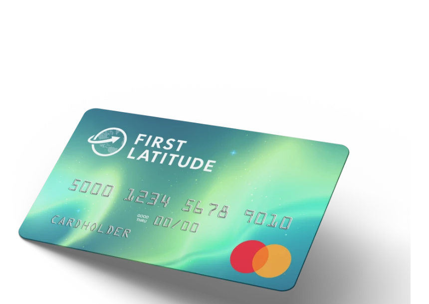 Two TOTAL select credit cards, one silver and one gold, with a modern curved line design and Visa logo on the silver card.