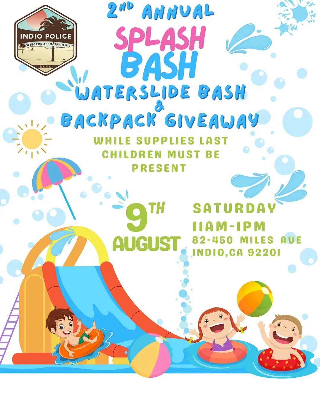 Backpack & School Supply Giveaway