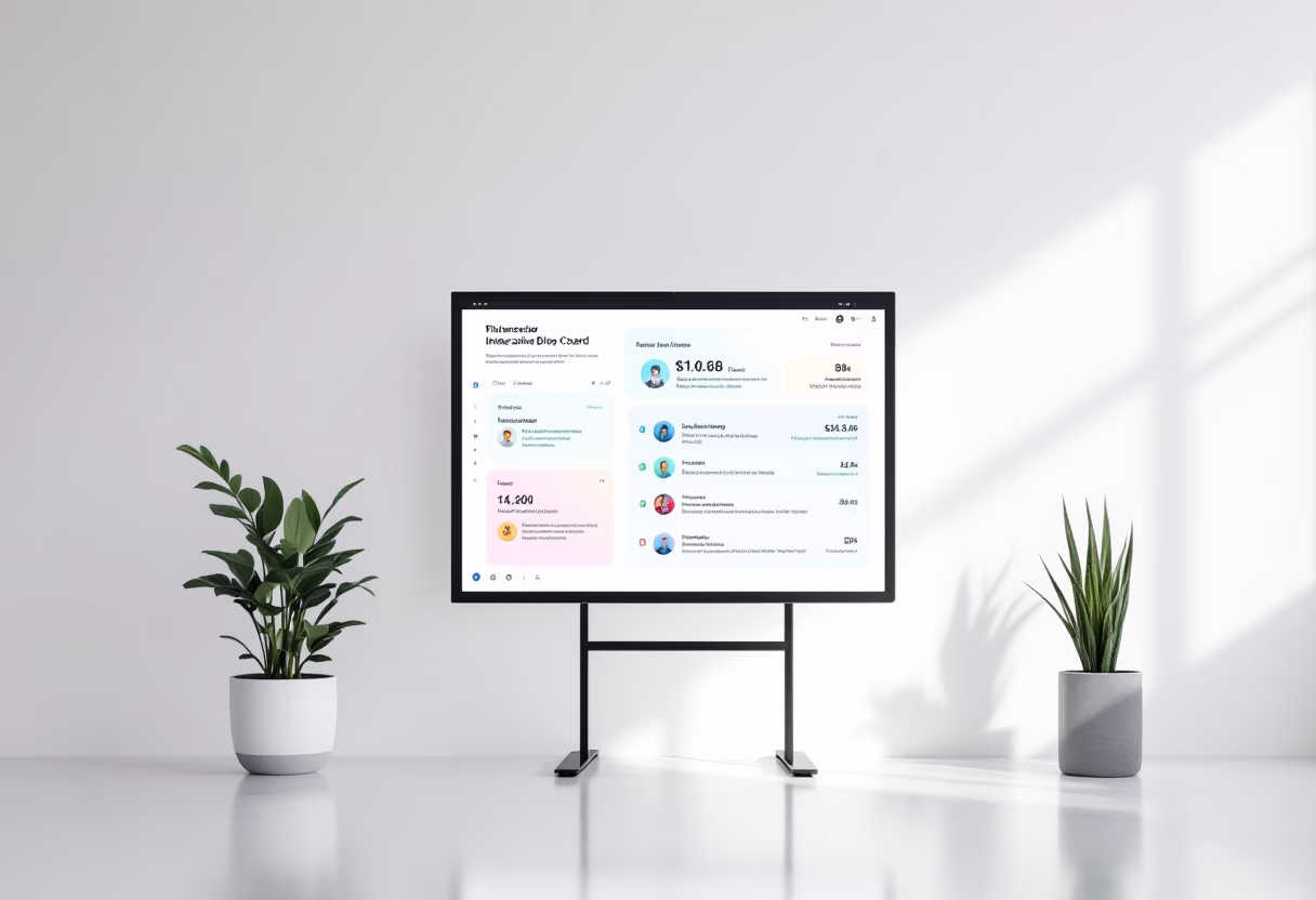 image of interactive educational tool (for a edtech)