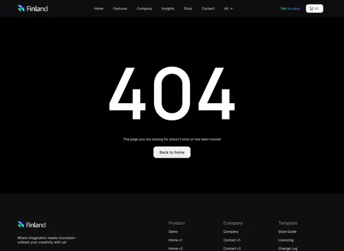 Saas Webflow Template - Finland - Designed by Azwedo.com and Wedoflow.com