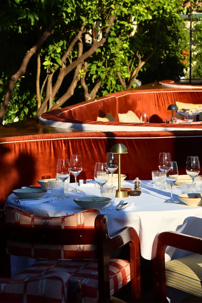 La terrasse de Mimosa