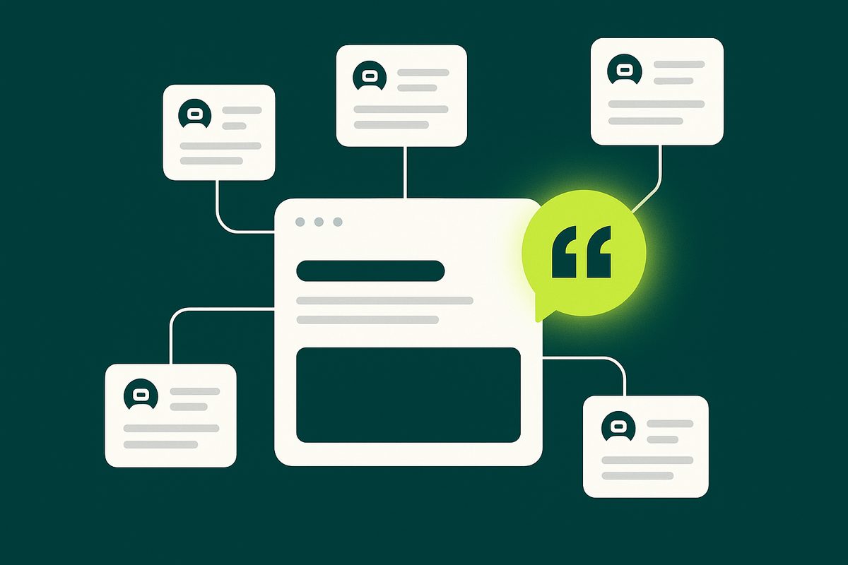 A SaaS product getting cited across AI search engines