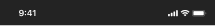 Mobile Status bar