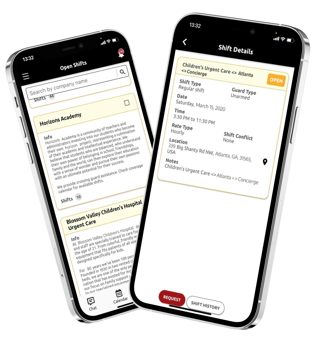 Skylar Security Shift Management
