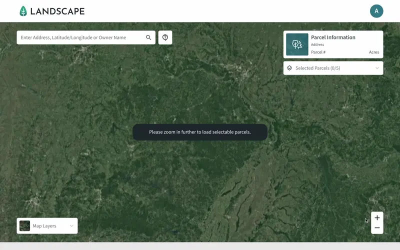 Landscape Search Feature Animation