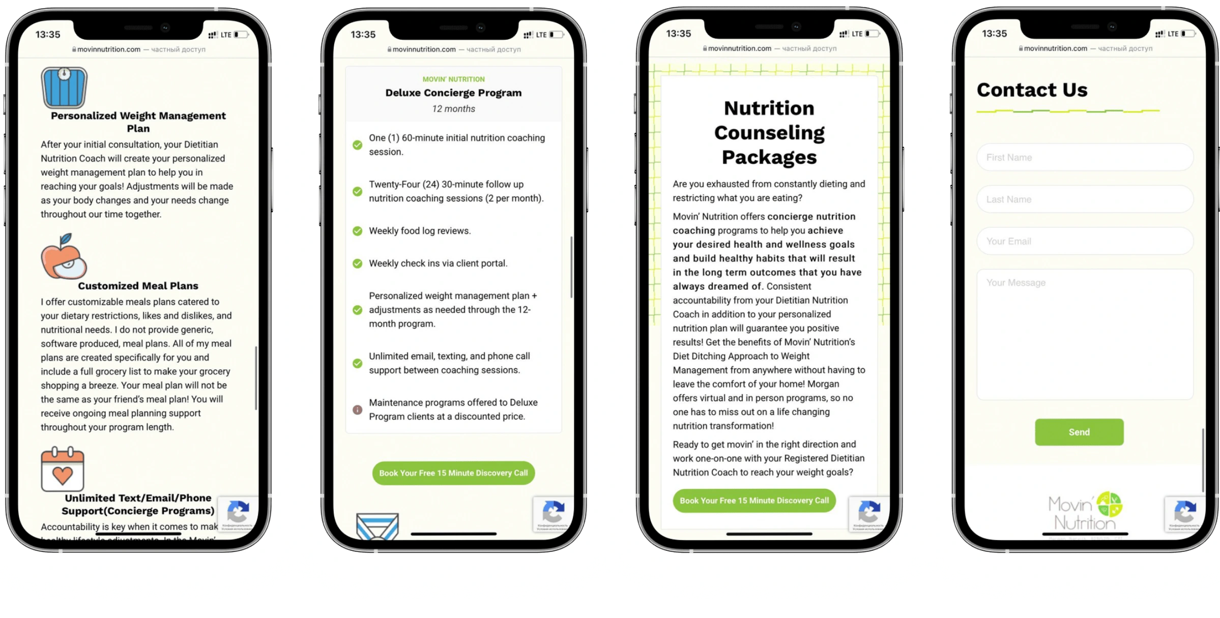 Moving Nutrition Responsive Design