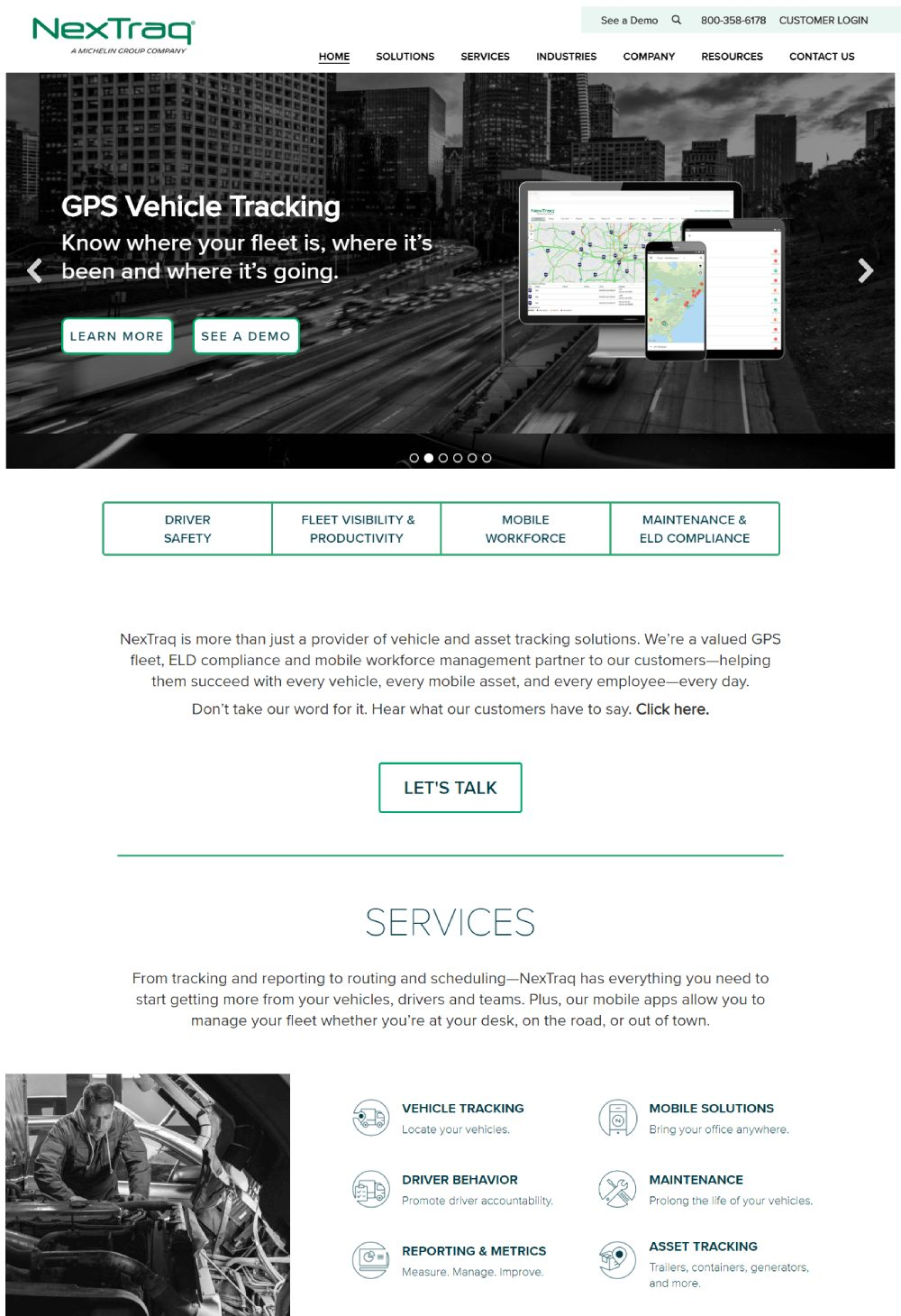 Nextraq Home Page