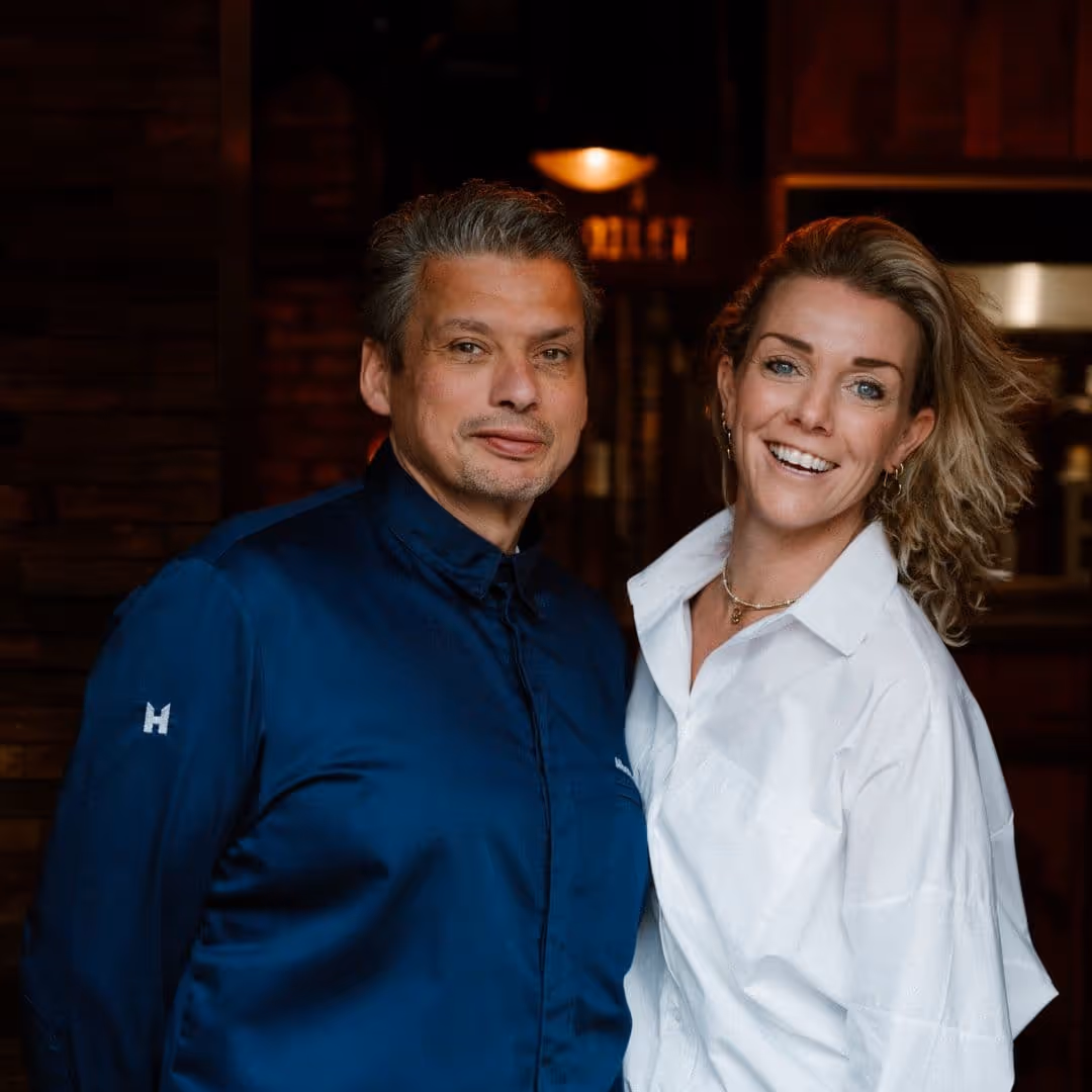 Albert Hotzky en Lyanne van den Berg, oprichters van De Keukenploeg in Barneveld