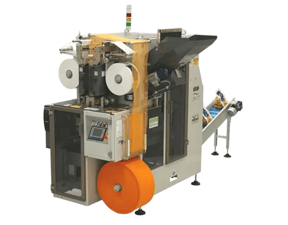 Onion and potato packing machine