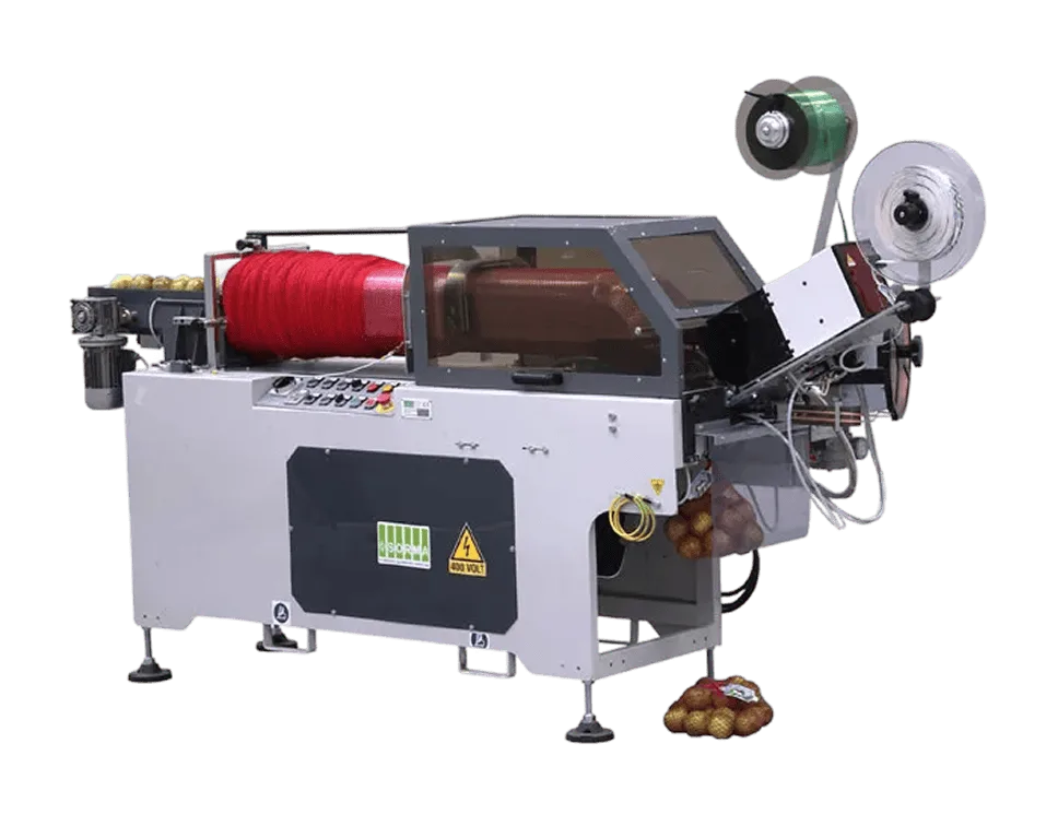 Horizontal, with a metal clip and the glass label