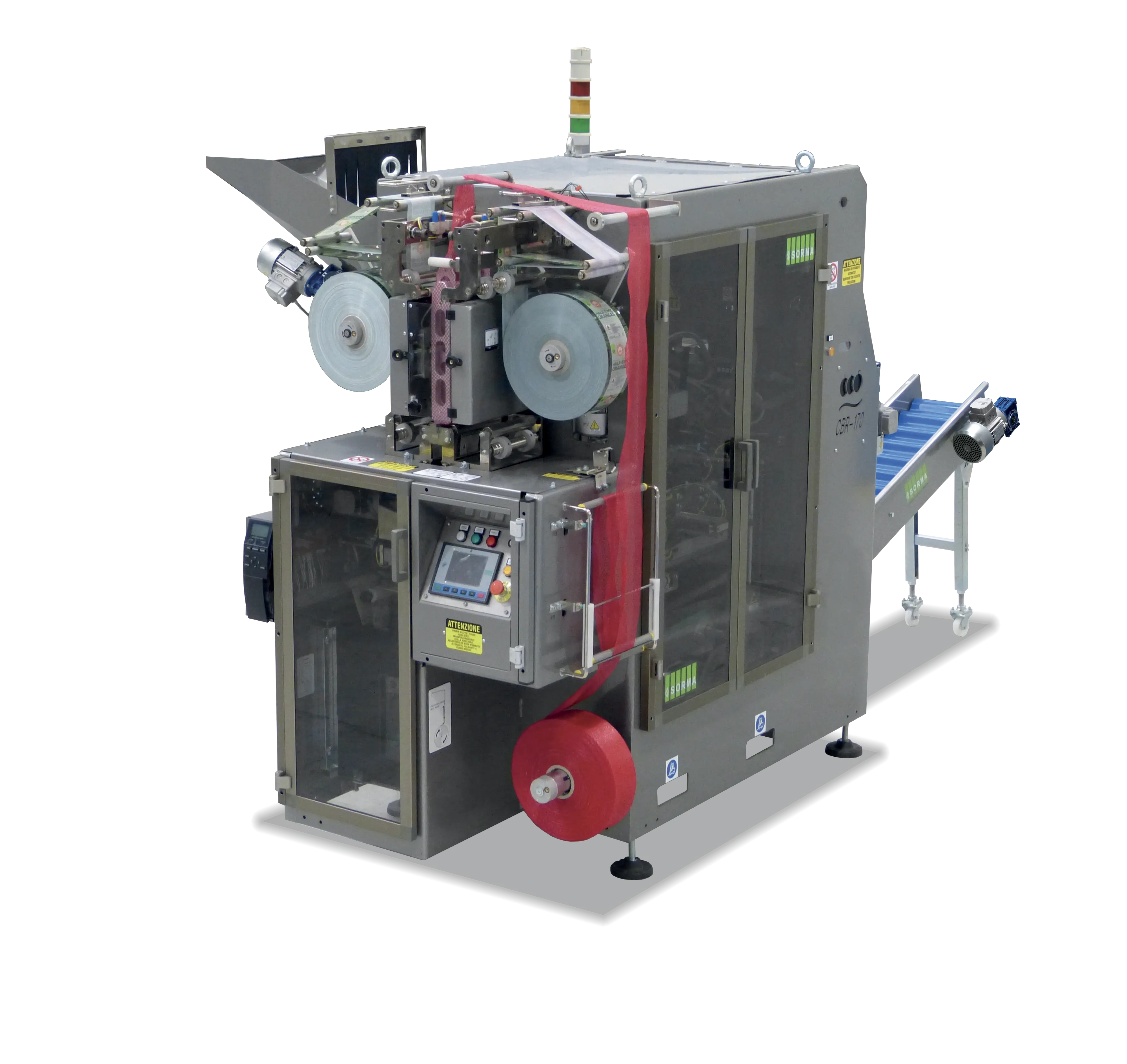 Automatic net bagging machine