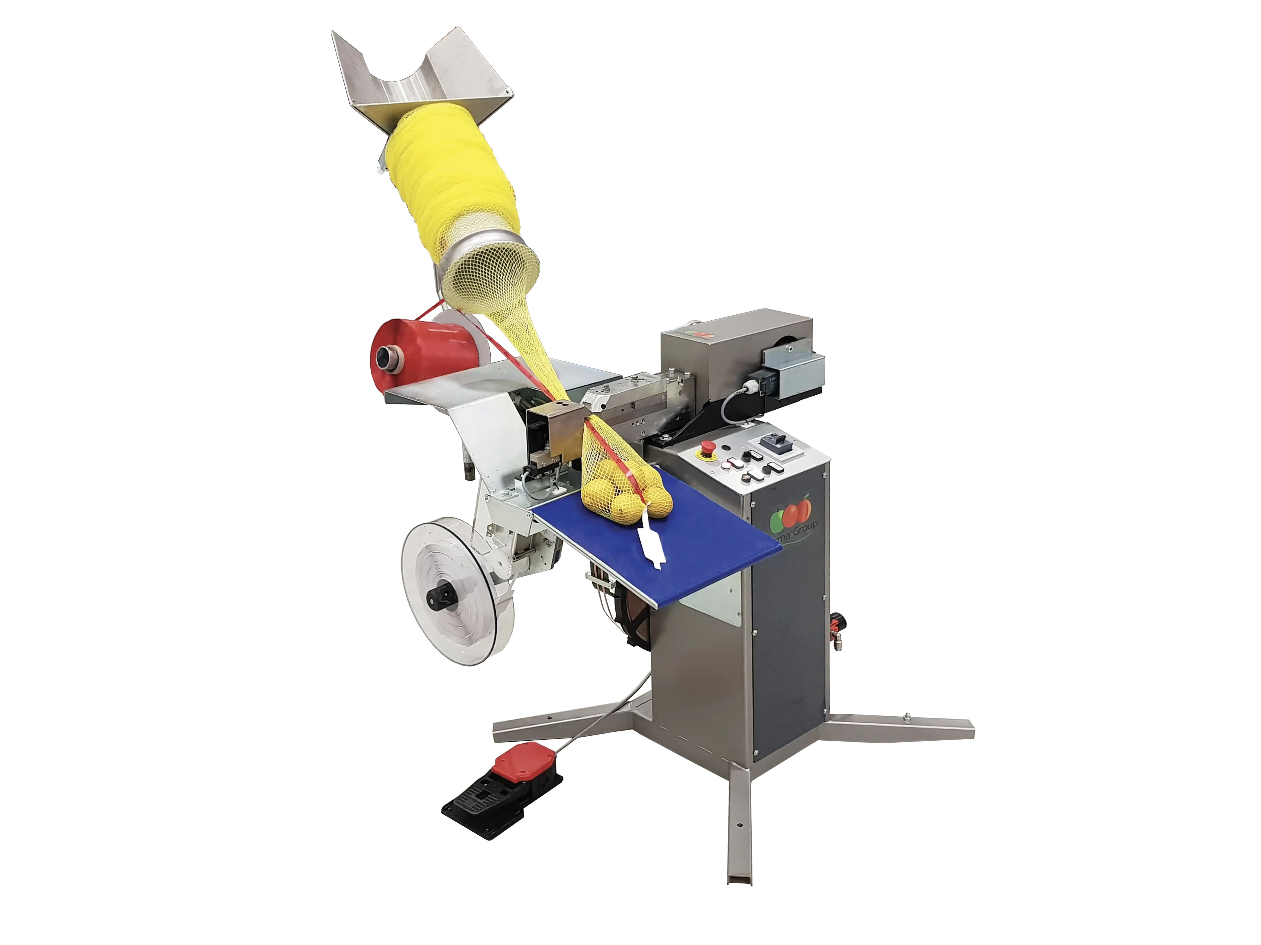 Onion and potato packing machine