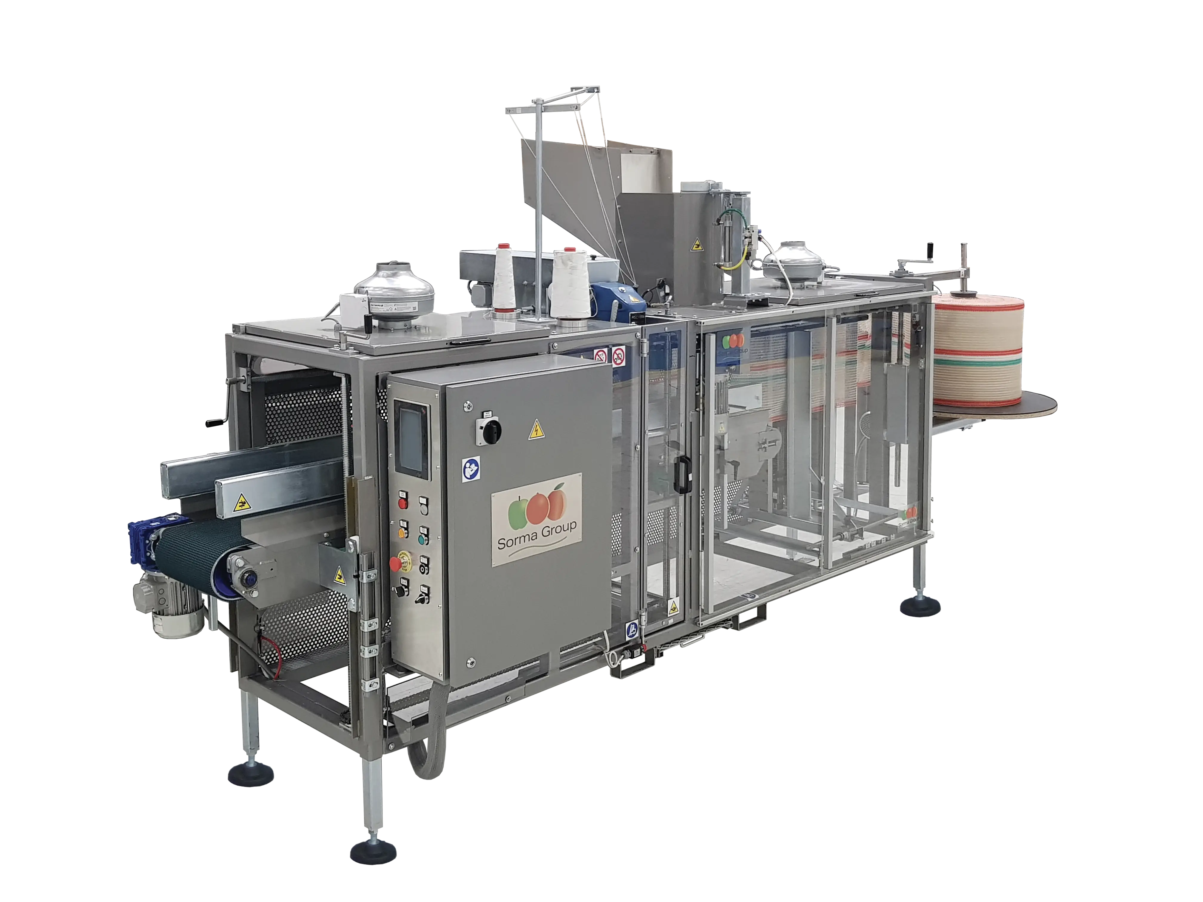 Onion and potato packing machine