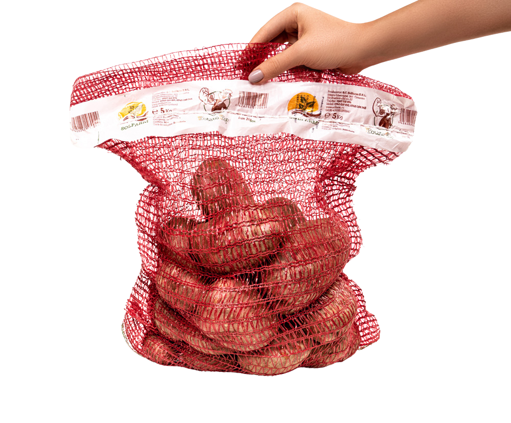 Woven polyethylene bags