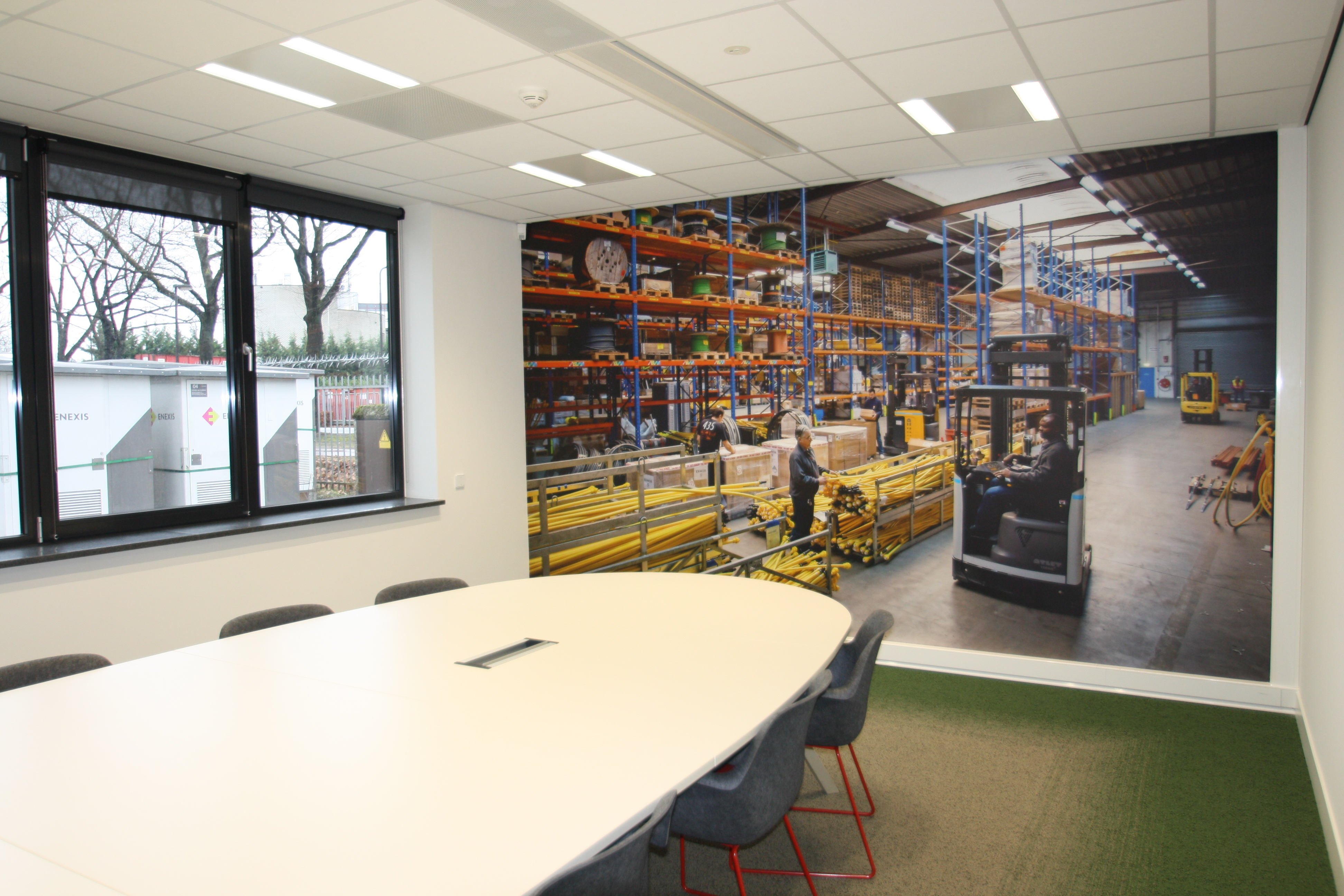 Vergaderruimte in kantoor Veldhoven