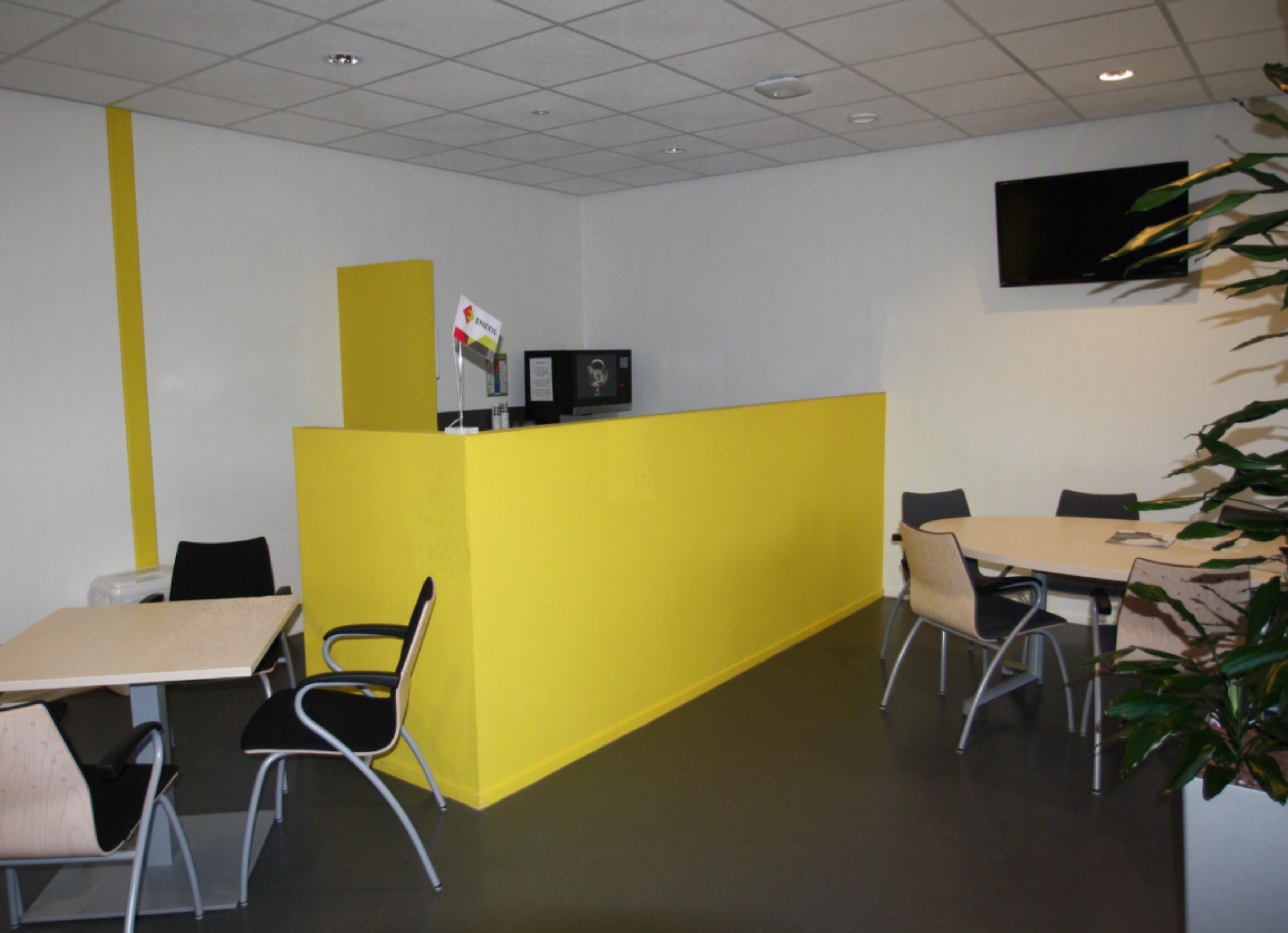 Pantry op de eerste verdieping van opleidingscentrum Eindhoven
