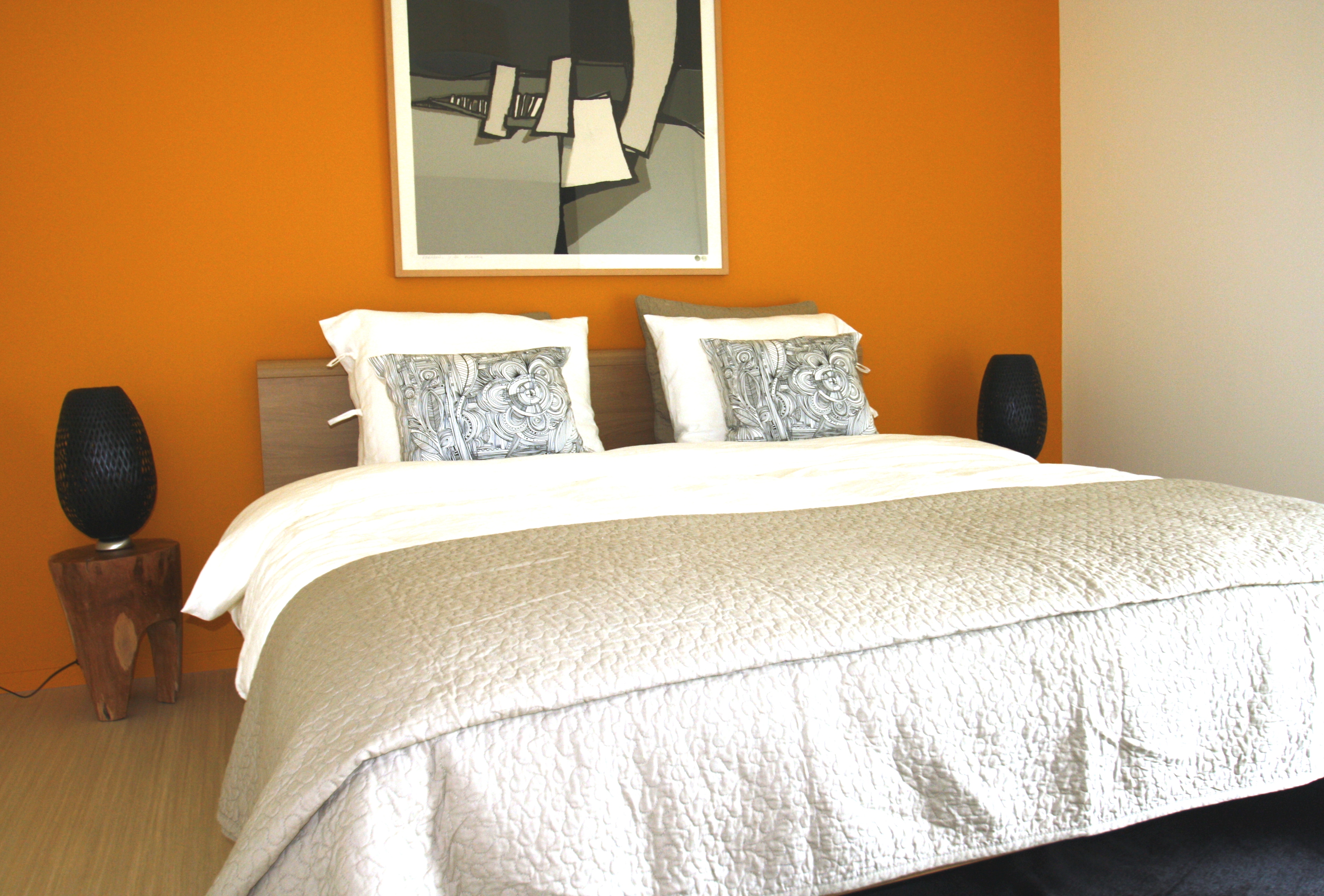 Ouderslaapkamer in het Enexis Huis in Zwolle