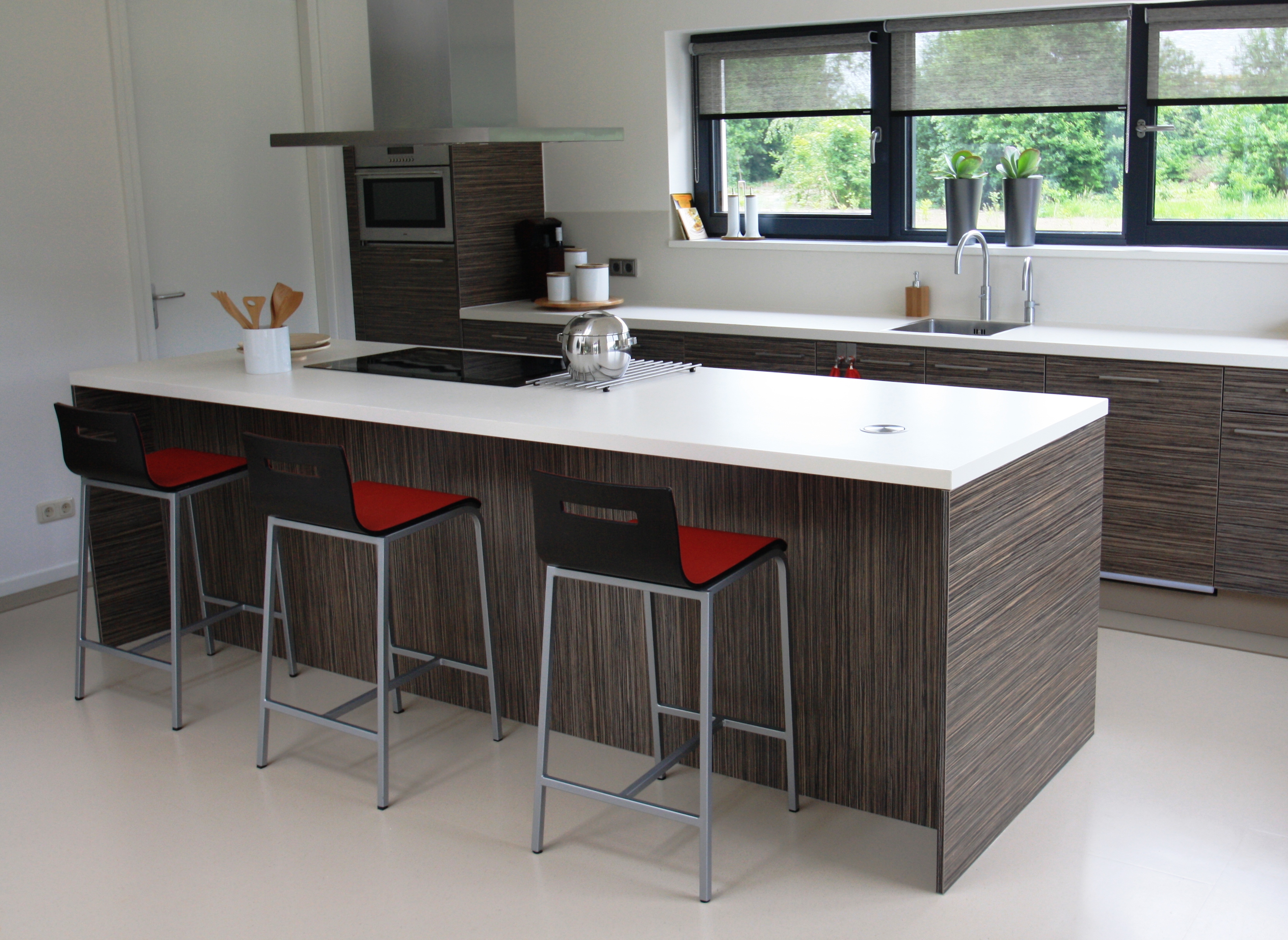 Keuken in het Enexis Huis in Zwolle