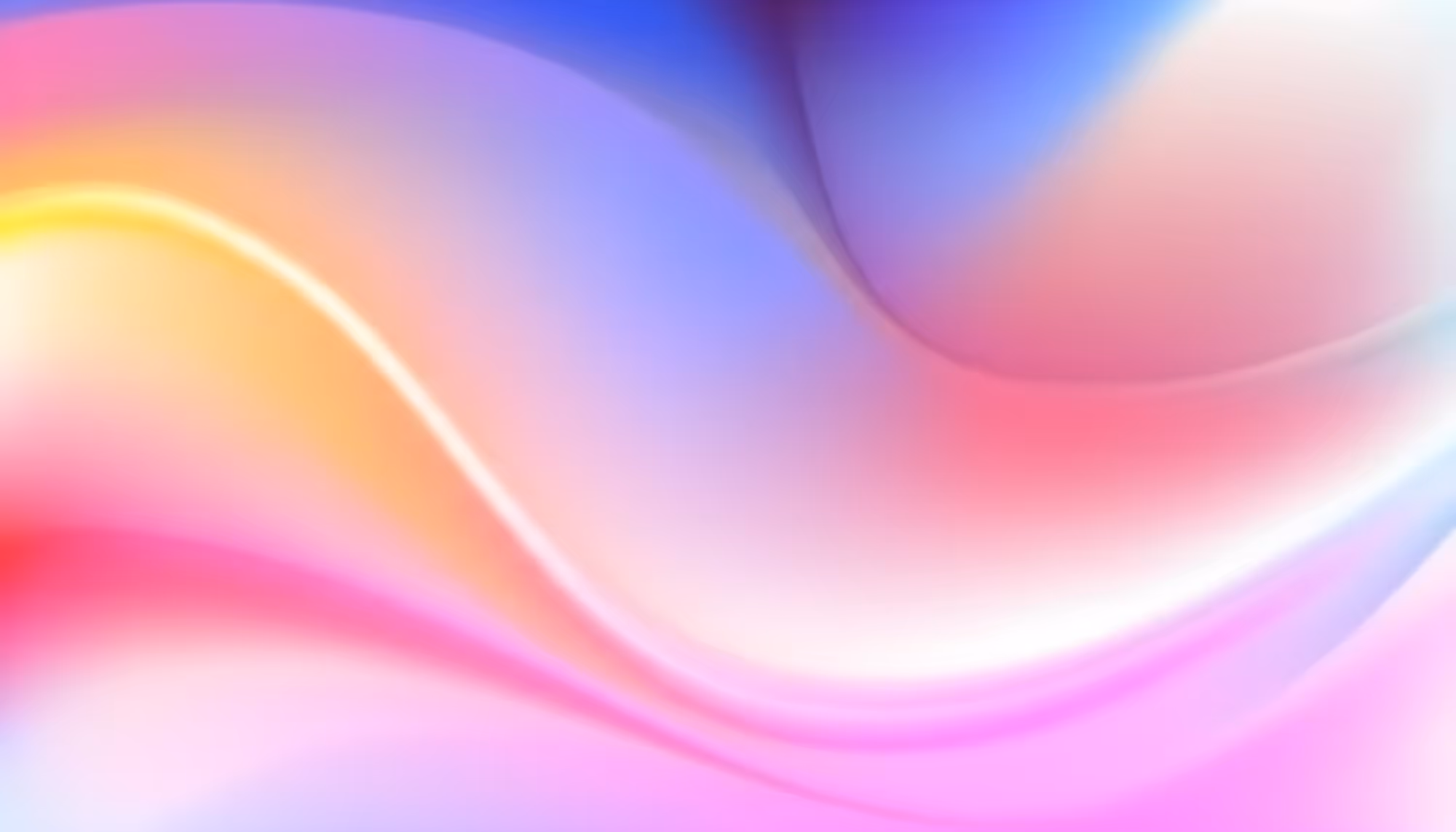 A soft, abstract swirl of pastel colors including pink, blue, and yellow. The smooth gradient and curves create a calm, dreamy, and soothing atmosphere.