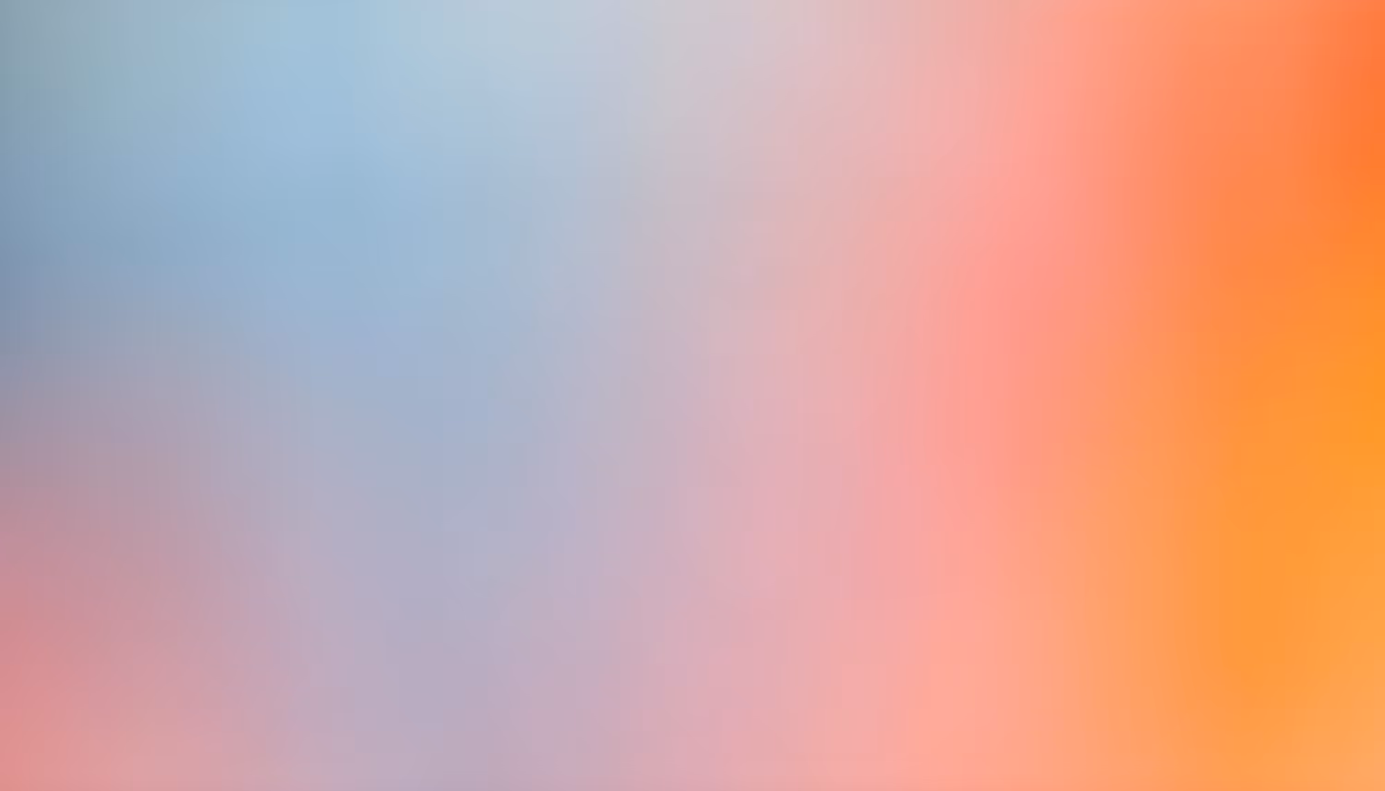 Gradient background with soft pastel hues blending from light blue to pink and orange, creating a soothing and calm abstract feel.