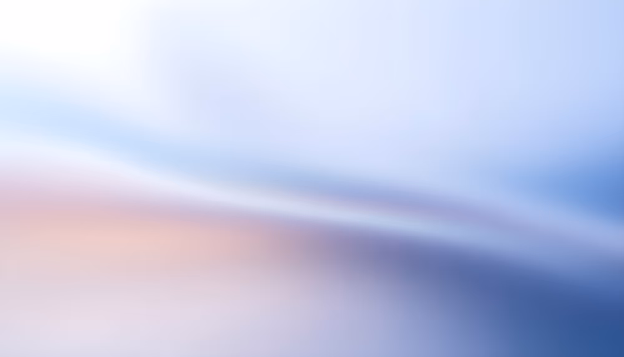 A soft, abstract gradient with flowing shades of blue, purple, and light pink, conveying a calm and serene atmosphere.
