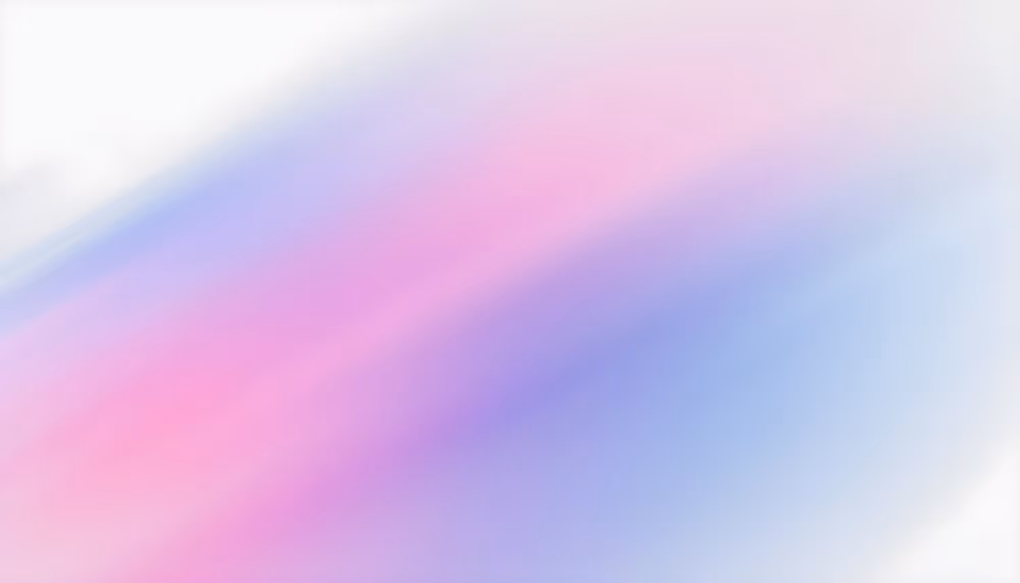 Soft pastel gradient background with smooth transitions from pink to blue. The image conveys a calming and serene atmosphere.