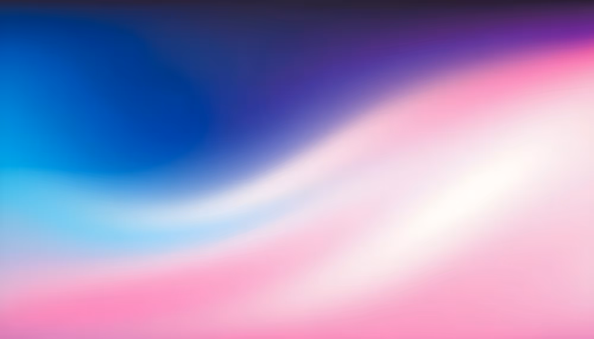 A soft, abstract gradient blending blue, purple, and pink tones creates a serene, flowing effect. The ethereal design evokes calm and tranquility.