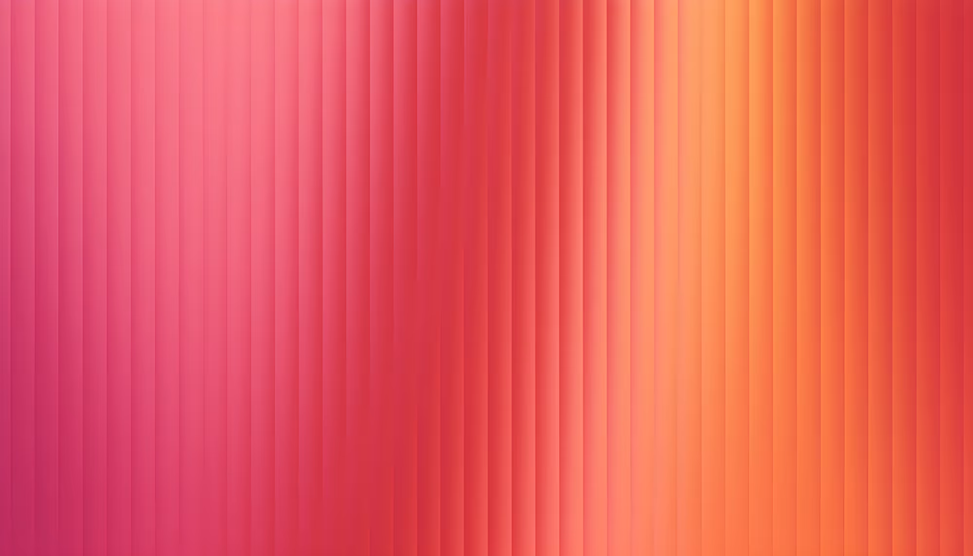 Vertical stripes in pink, orange, and red create a gradient pattern. The soft hues blend harmoniously, evoking a warm and vibrant atmosphere.