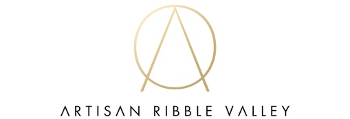 Artisan Ribble Valley logo with stylized A inside a circle above the text on a white background.