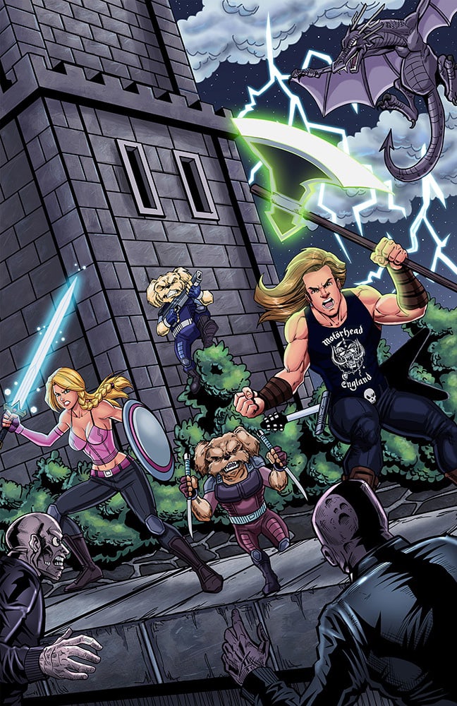 Will | Motorhead Comic by Will | Best Comic Artists You Can Hire Today
