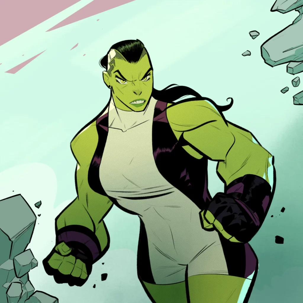 SHE-HULK by Léo Chiola | Best Comic Artists You Can Hire Today