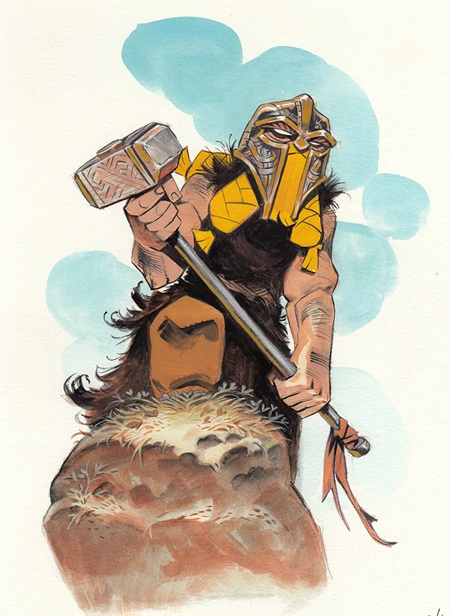 Commissions for the "Brigada" book by Enrique Fernandez | Best Comic Artists You Can Hire Today