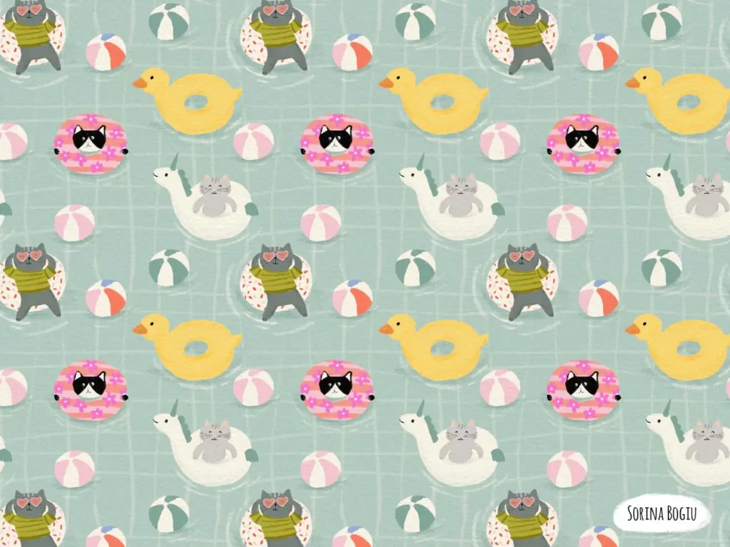 Sorina Bogiu | Best Surface Pattern Designers From Around the World
