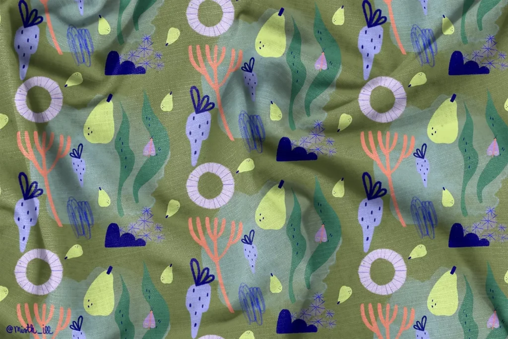 Mirtill Südi | Best Surface Pattern Designers From Around the World